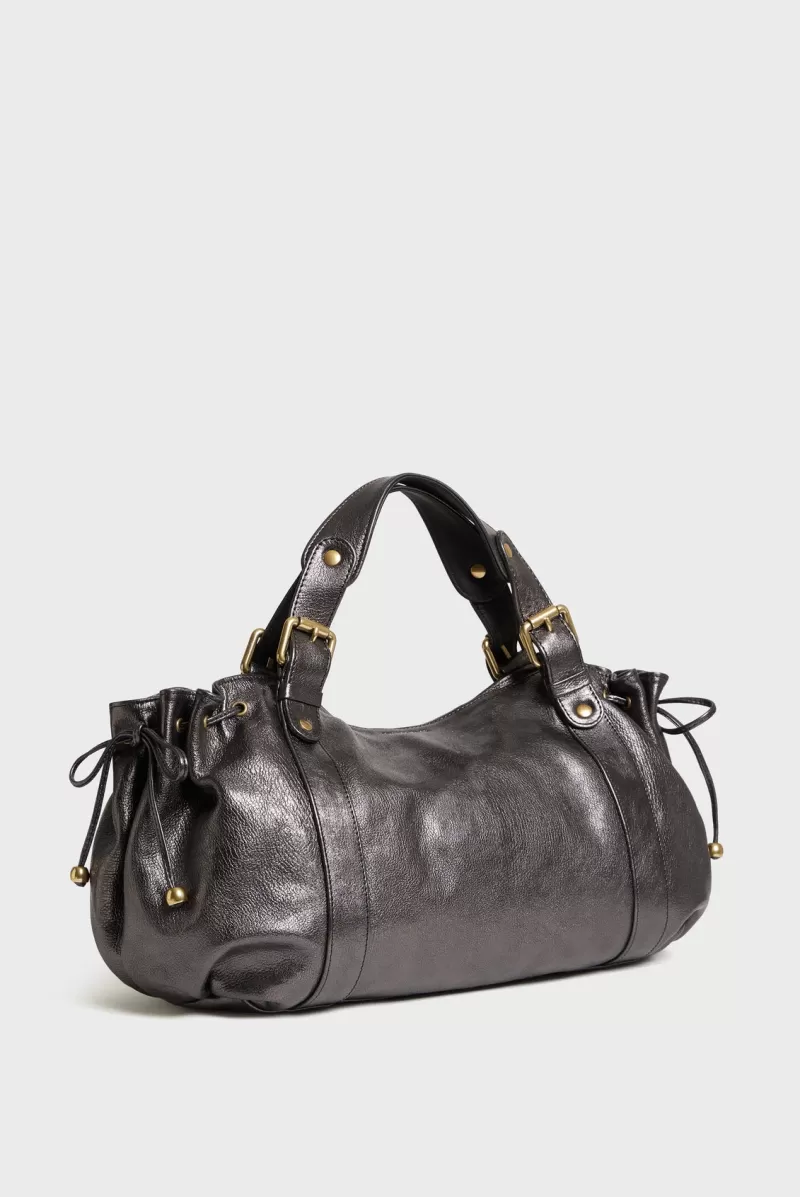 Handbag in metallic leather - 24H | Gerard Darel New