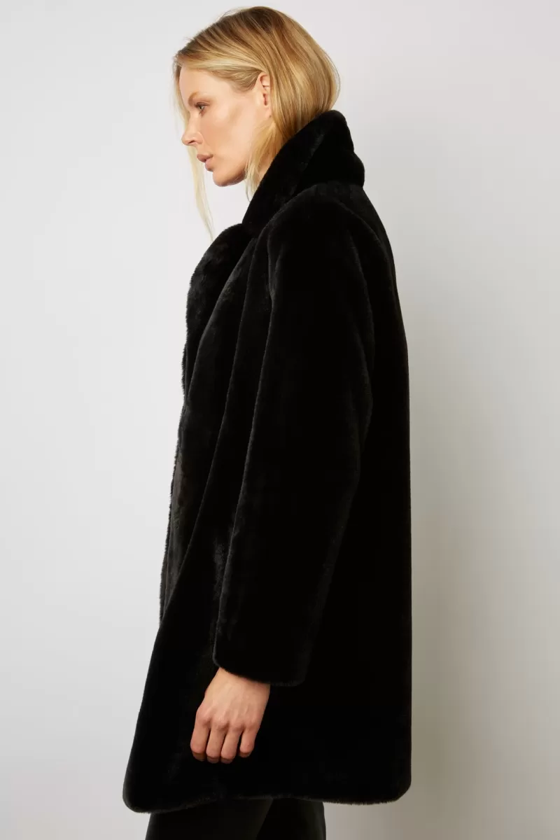 Mid-length faux fur coat - SERAPHINA | Gerard Darel Store