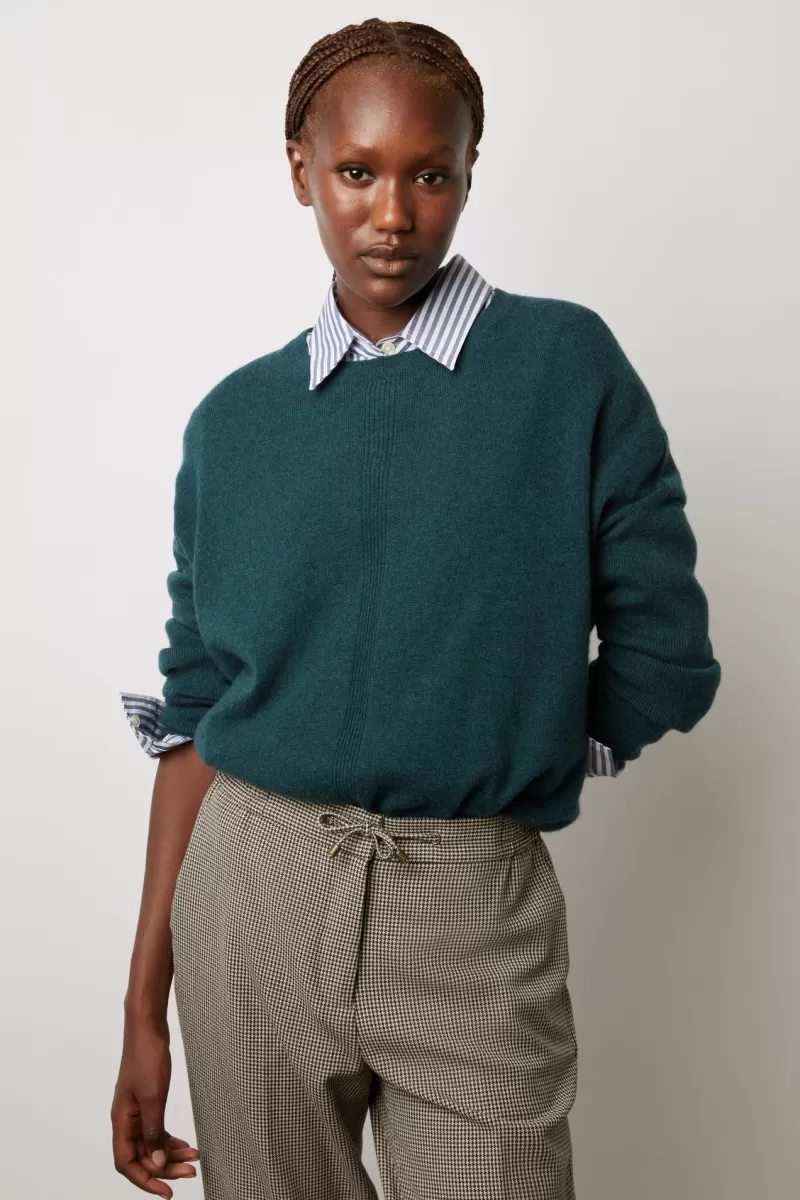 Round neck cashmere sweater - LIZEA | Gerard Darel Best