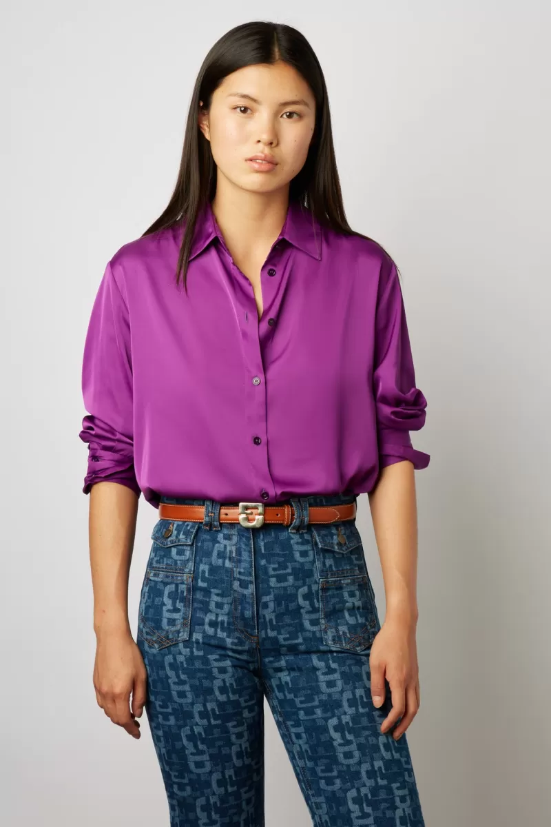 Satin feel soft blouse - CINDY | Gerard Darel New