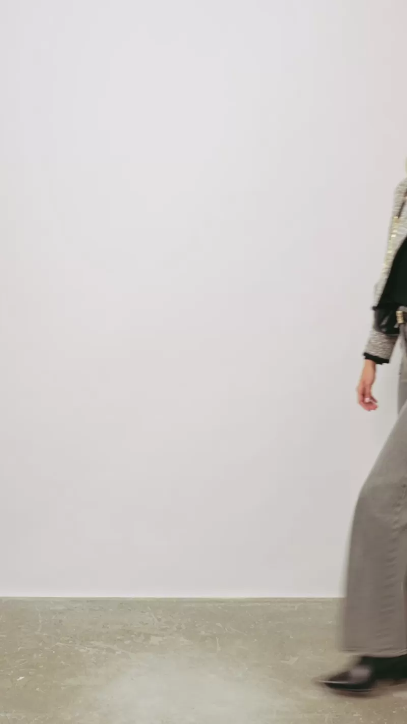 Short jacket in tweed with lurex - NEIGE | Gerard Darel Store
