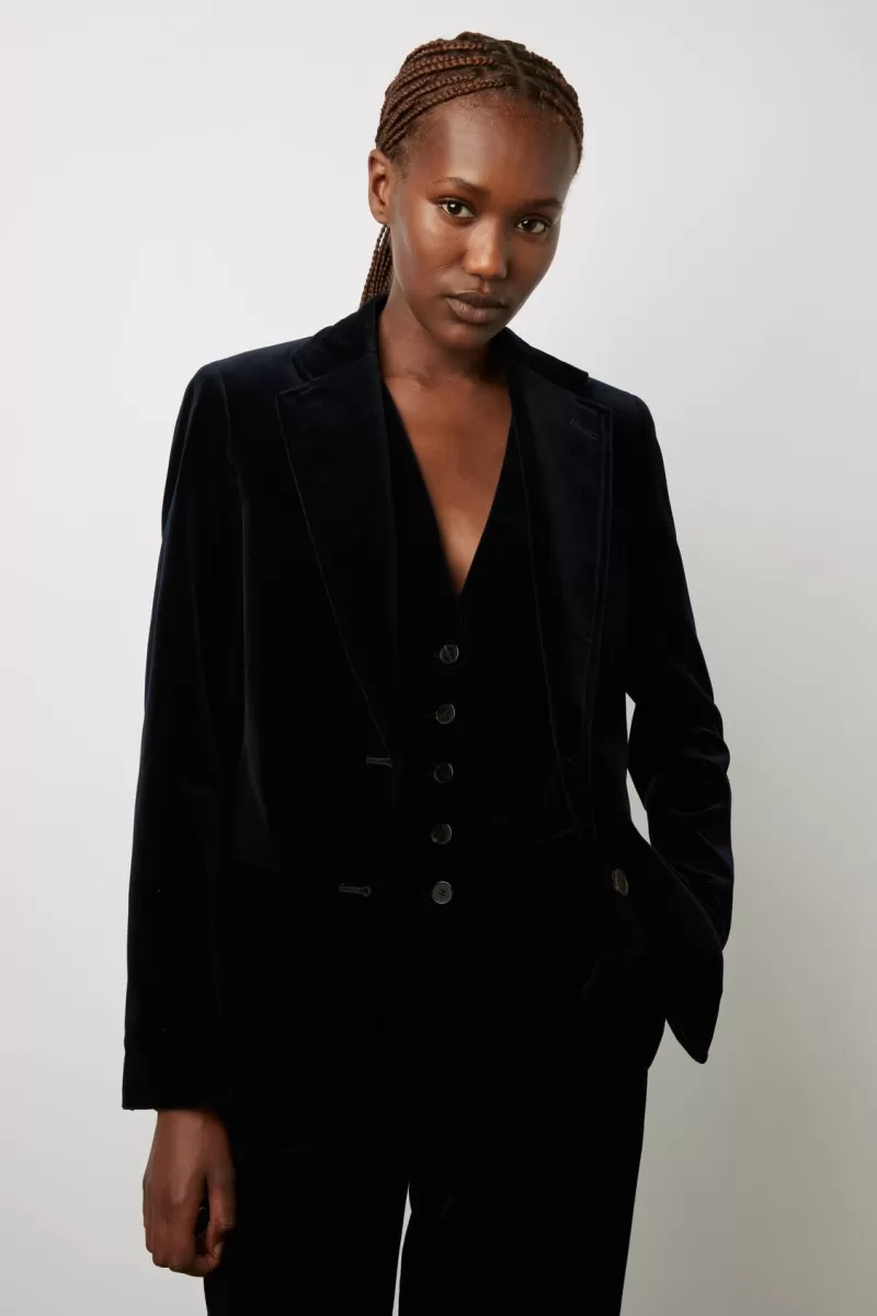 Velvet suit jacket - NORIANE | Gerard Darel Discount